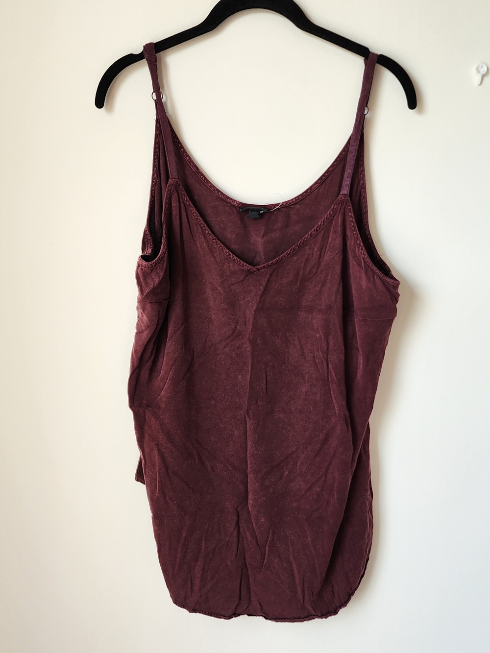 torrid Burgundy Adjustable Strap Camisole Tank